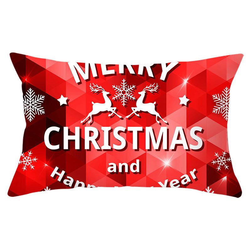 Kissenbezug Weihnachten Santa Claus ho ho ho Design