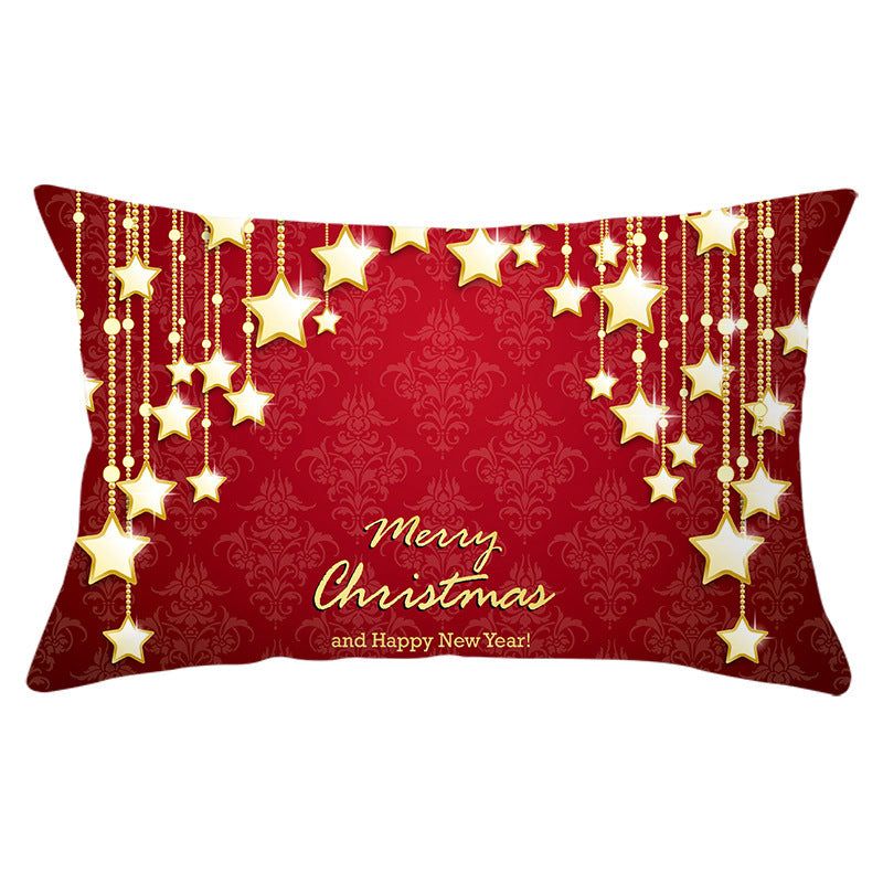 Kissenbezug Weihnachten Santa Claus ho ho ho Design