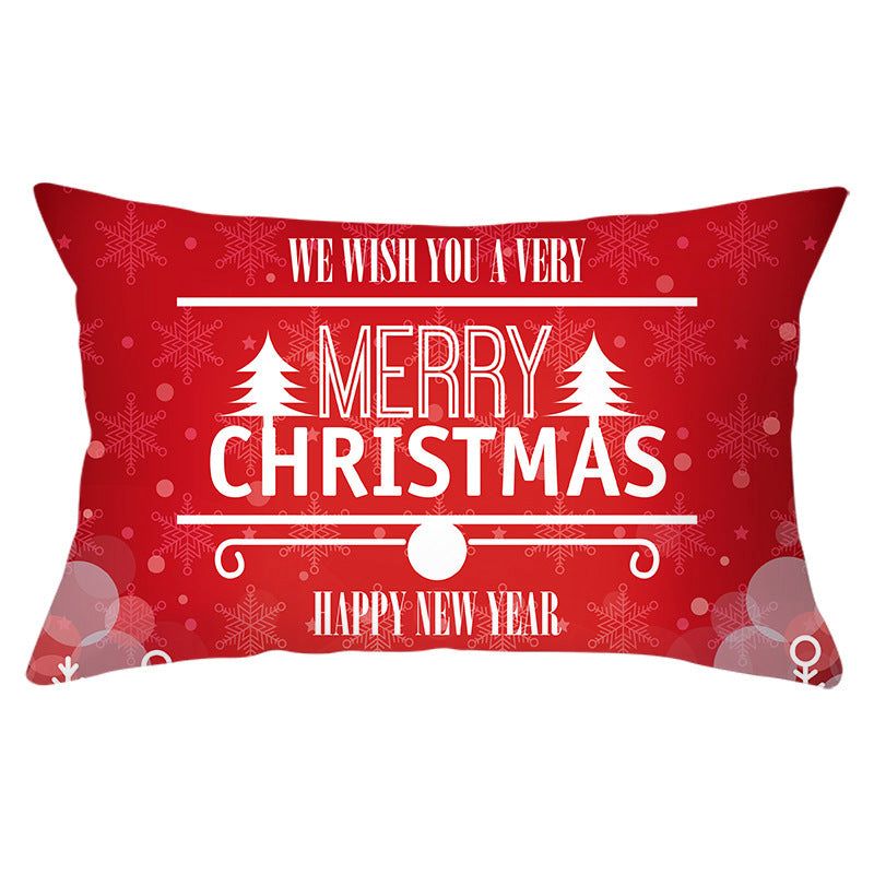 Kissenbezug Weihnachten Santa Claus ho ho ho Design