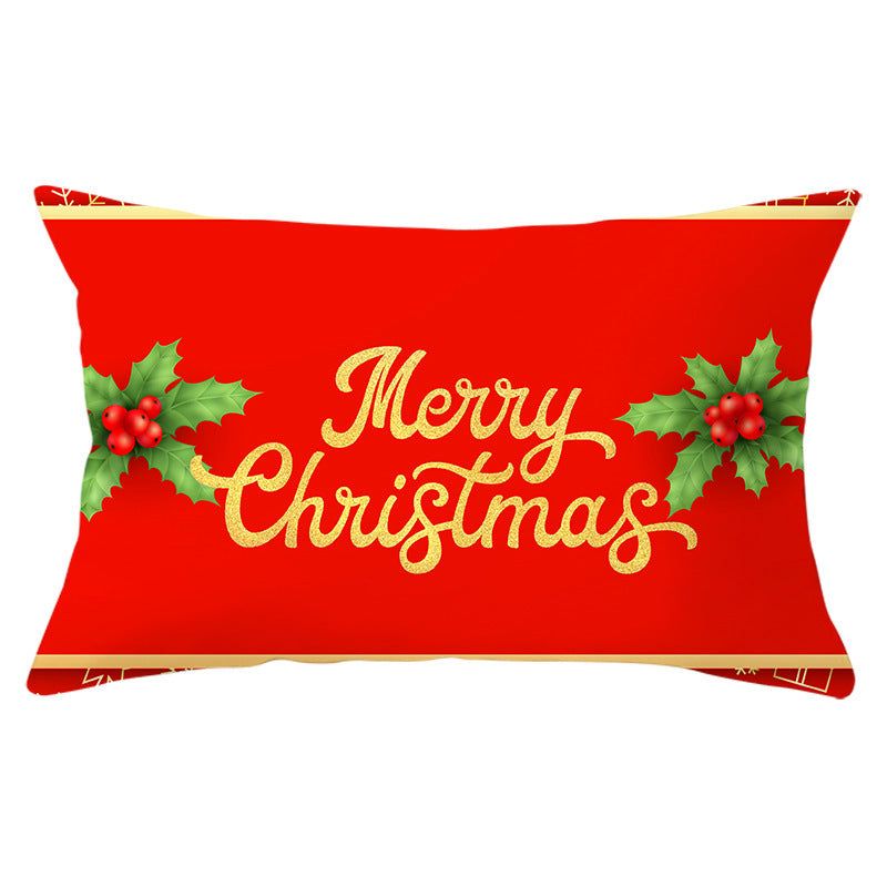 Kissenbezug Weihnachten Santa Claus ho ho ho Design