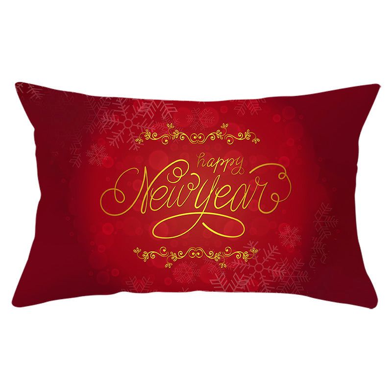 Kissenbezug Weihnachten Santa Claus ho ho ho Design