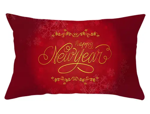 Kissenbezug Weihnachten Santa Claus ho ho ho Design