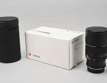 Leica Apo-Elmarit-R 1:2.8/180 Objektiv, mit Ledertasche