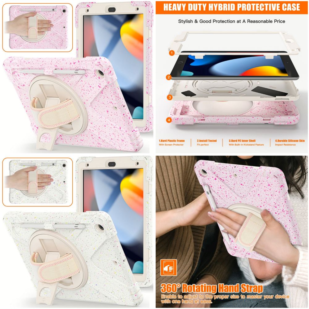 Schutzhülle Pünktchen für iPad 10.2 2019 / 2020 / 2021