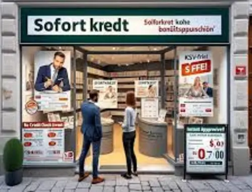 Sofortige Kreditanfrage