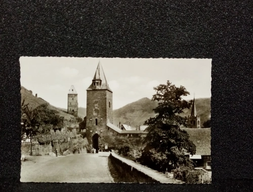 Ansichtskarte-Bacharach am Rhein.Steeger Tor