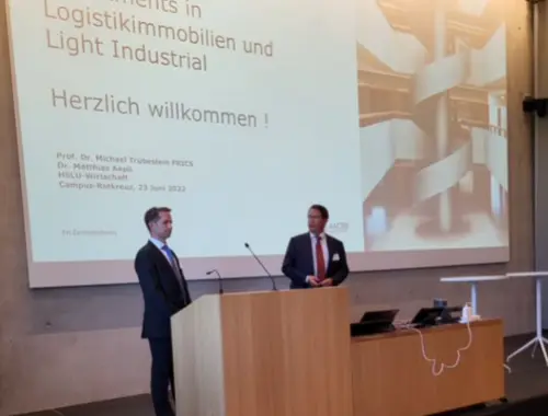 Konferenz Investments in Logistikimmobilien und Light Industrial