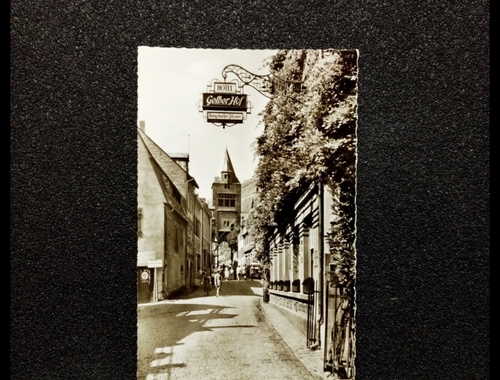 Ansichtskarte-Bacharach am Rhein. Blücherstraße