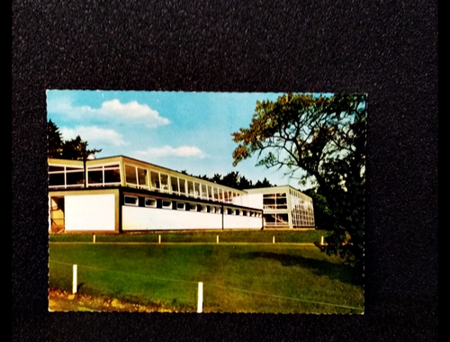 Ansichtskarte-Timmendorfer Strand.Kur u. Schwimmhalle.