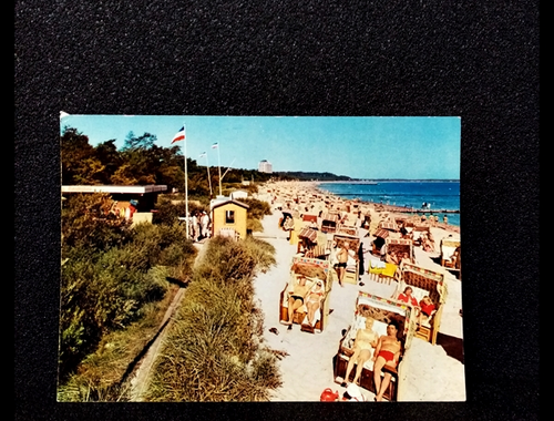 Ansichtskarte-Timmendorfer Strand.Strand