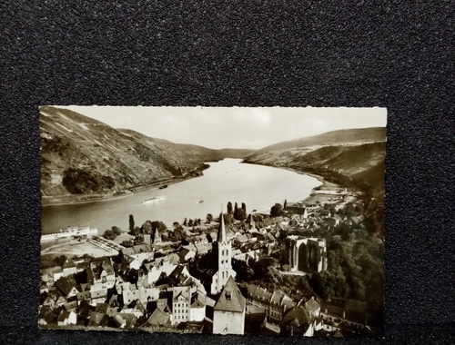 Ansichtskarte-Bacharach am Rhein.