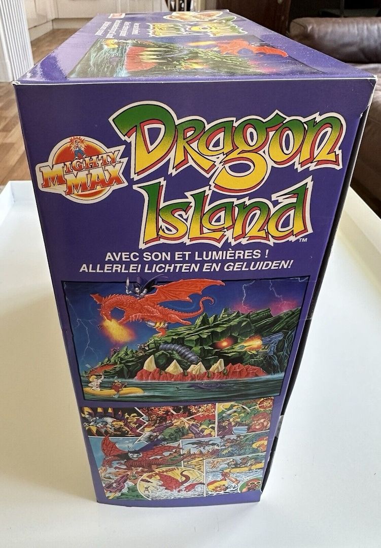 Mighty Max Dragon Island New and Rare