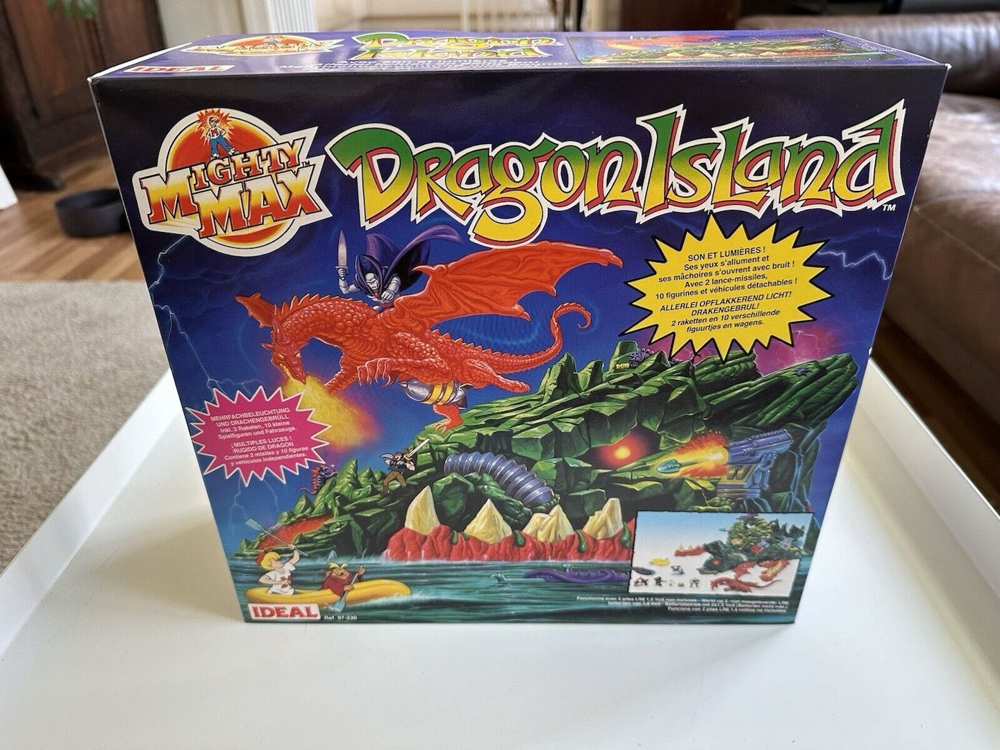 Mighty Max Dragon Island New and Rare