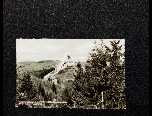 Ansichtskarte-Winterberg -St. Georg-Sprungschanze.