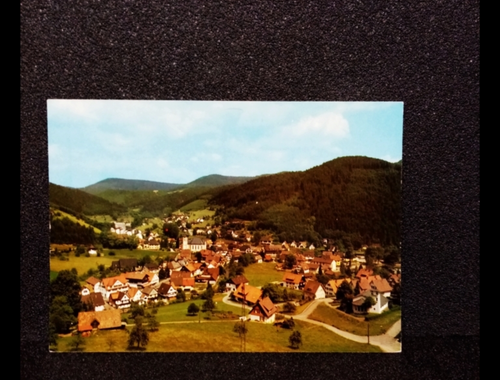 Ansichtskarte-Schenkenzell im Schwarzwald.