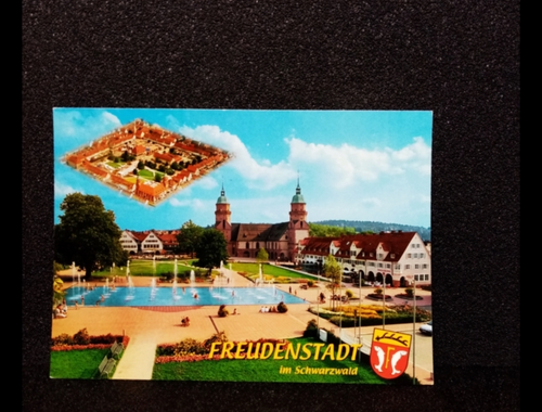 Ansichtskarte-Freudenstadt im Schwarzwald.