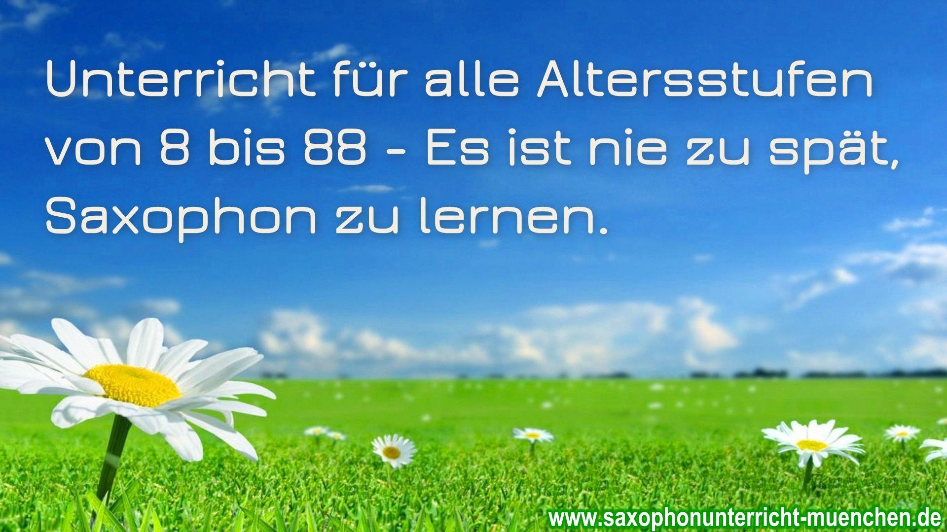 Saxophon-Unterricht in München von Saxophon-Lehrer