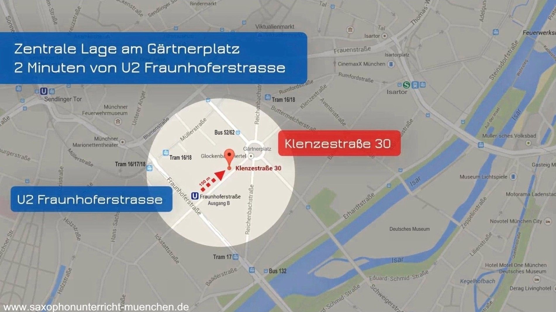 Saxophon-Unterricht in München von Saxophon-Lehrer