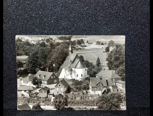 Ansichtskarte-Raumland-Kirche erbaut um 1200.