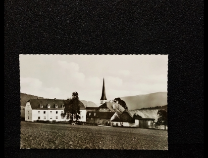 Ansichtskarte-Obernzell a.d. Donau. Kloster mit Alter Kirche.