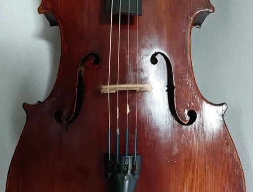 Sehr Altes Schönes Cello mit Zettel Pavel Zalut 1904 Original