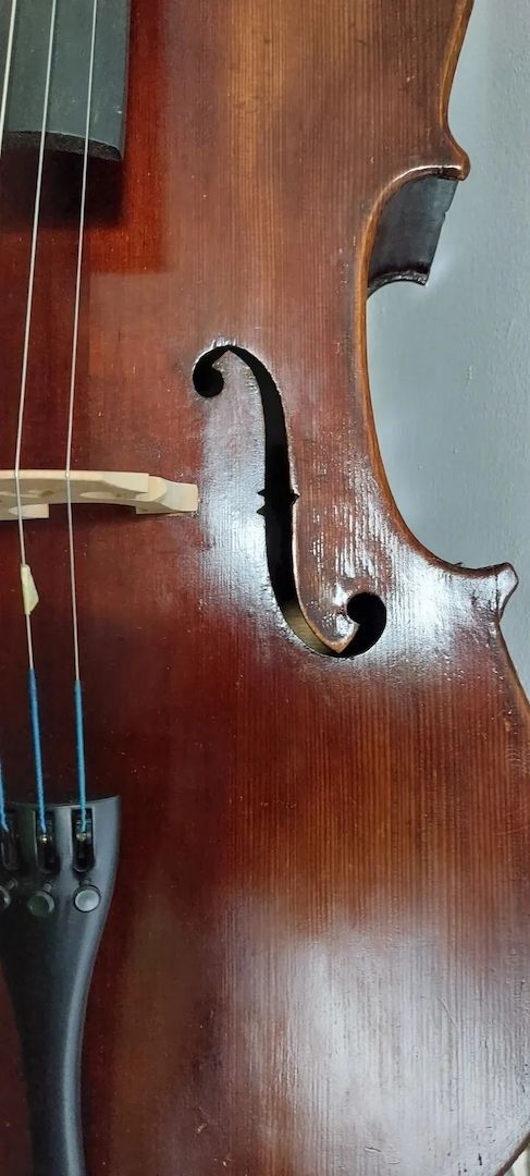 Sehr Altes Schönes Cello mit Zettel Pavel Zalut 1904 Original