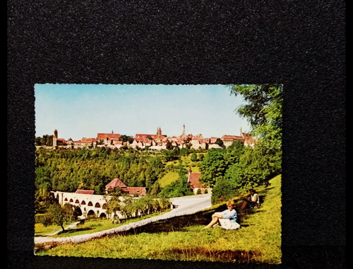 Ansichtskarte-Rothenburg o.d. Tauber. Ansicht