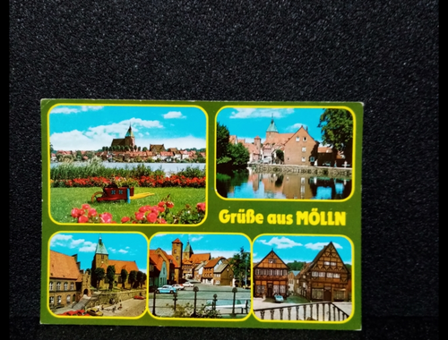 Ansichtskarte-Grüße aus Mölln-MB