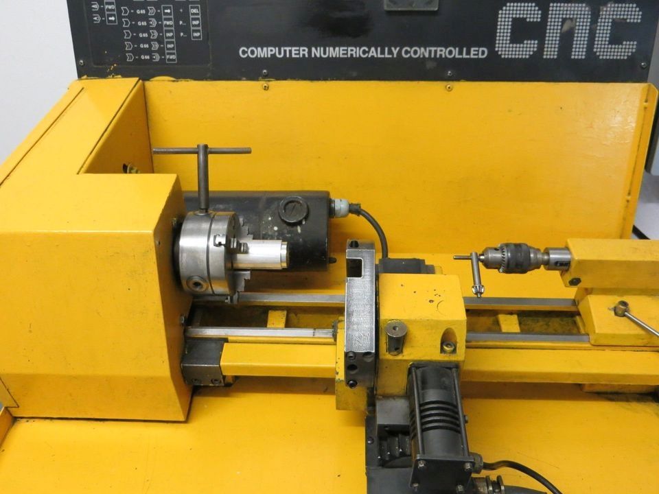 Emco Compact 5 CNC Drehmaschine + PC-System + Isel + Hobby + Mach3