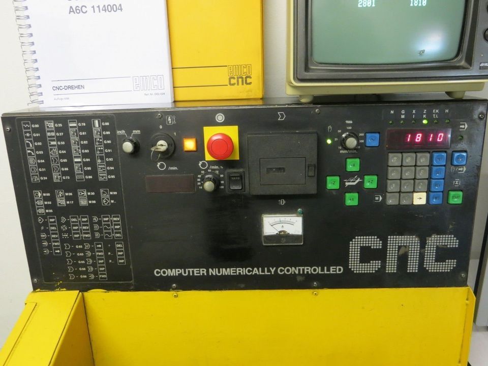 Emco Compact 5 CNC Drehmaschine + PC-System + Isel + Hobby + Mach3