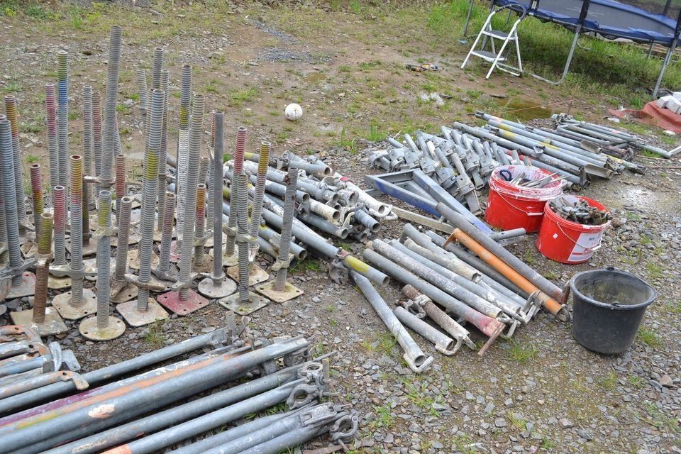 Original Layher Gerüst 2,57m Blitzgerüst 241,58 qm