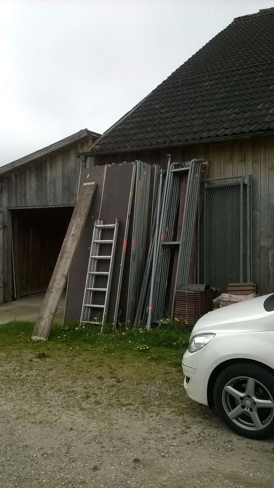 Baugerüst Layher Alfix usw. ca 250m