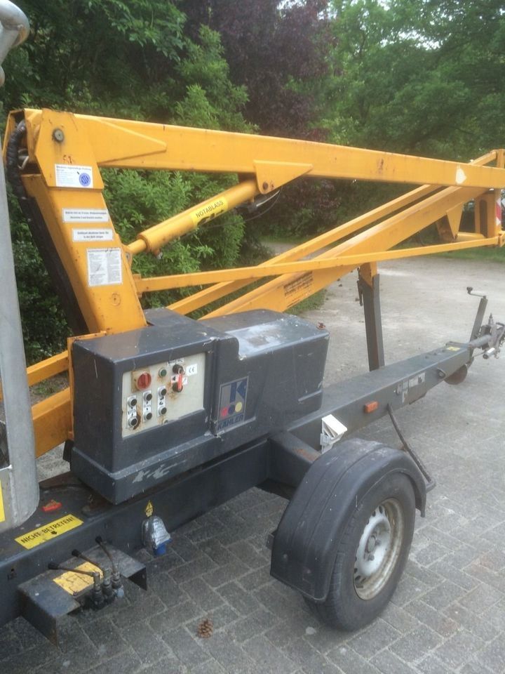 Hebebühne Marke Lestra 12 m Hubarbeitsbühne Hubsteiger Arbeitsbühne