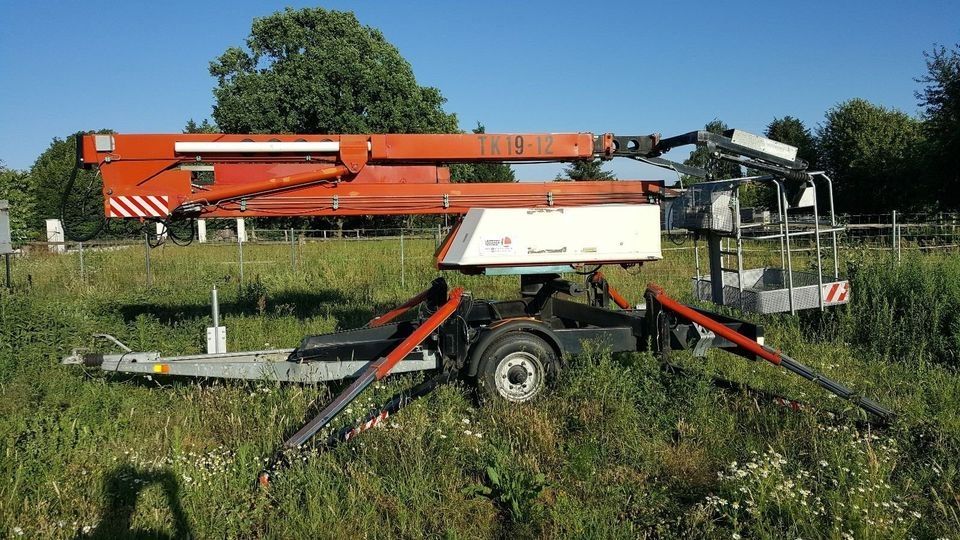 Hubarbeitsbühne TK 19-12 Anhängerlift Arbeitsbühne 19 m Arbeitshöhe