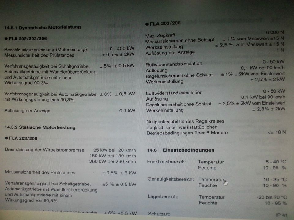 Leistungsprüfstand Bosch FLA 202 Top Zustand Bis 550 PS und 270 Kmh