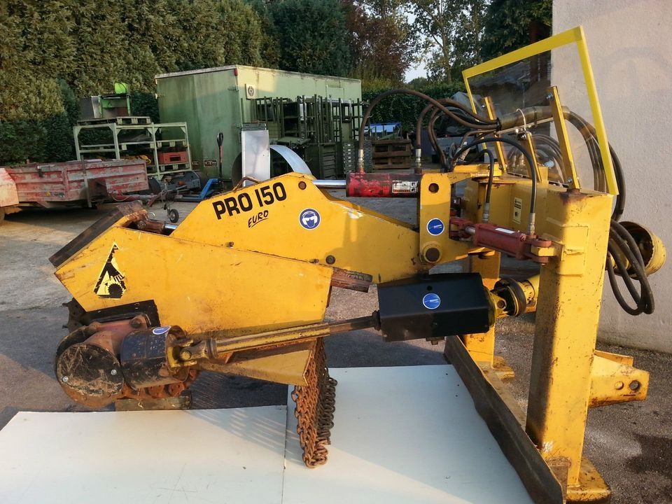 Stubbenfräse Pro 150 - Baumstumpffräse, Wurzelfräse, Wurzelstockfräse, Baumfräse