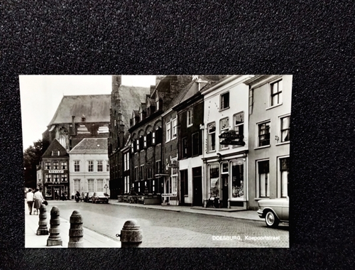 Ansichtskarte-DOESBURG, Koepoortstraat.