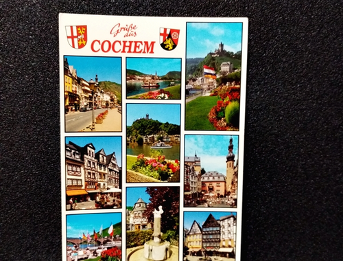 Ansichtskarte-Cochem an der Mosel.