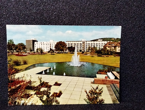 Ansichtskarte-Bad Nauheim-Neuer Kurpark.