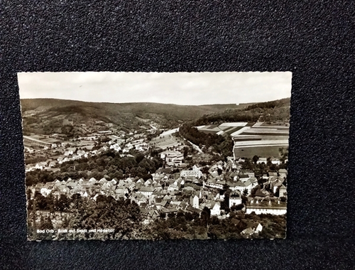 Ansichtskarte-Bad Orb-Blick auf die Stadt.