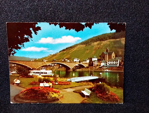 Ansichtskarte-Cochem an der Mosel.Anlagen