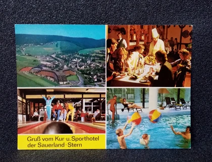 Ansichtskarte-Kur u. Sporthotel Sauerland-Stern.