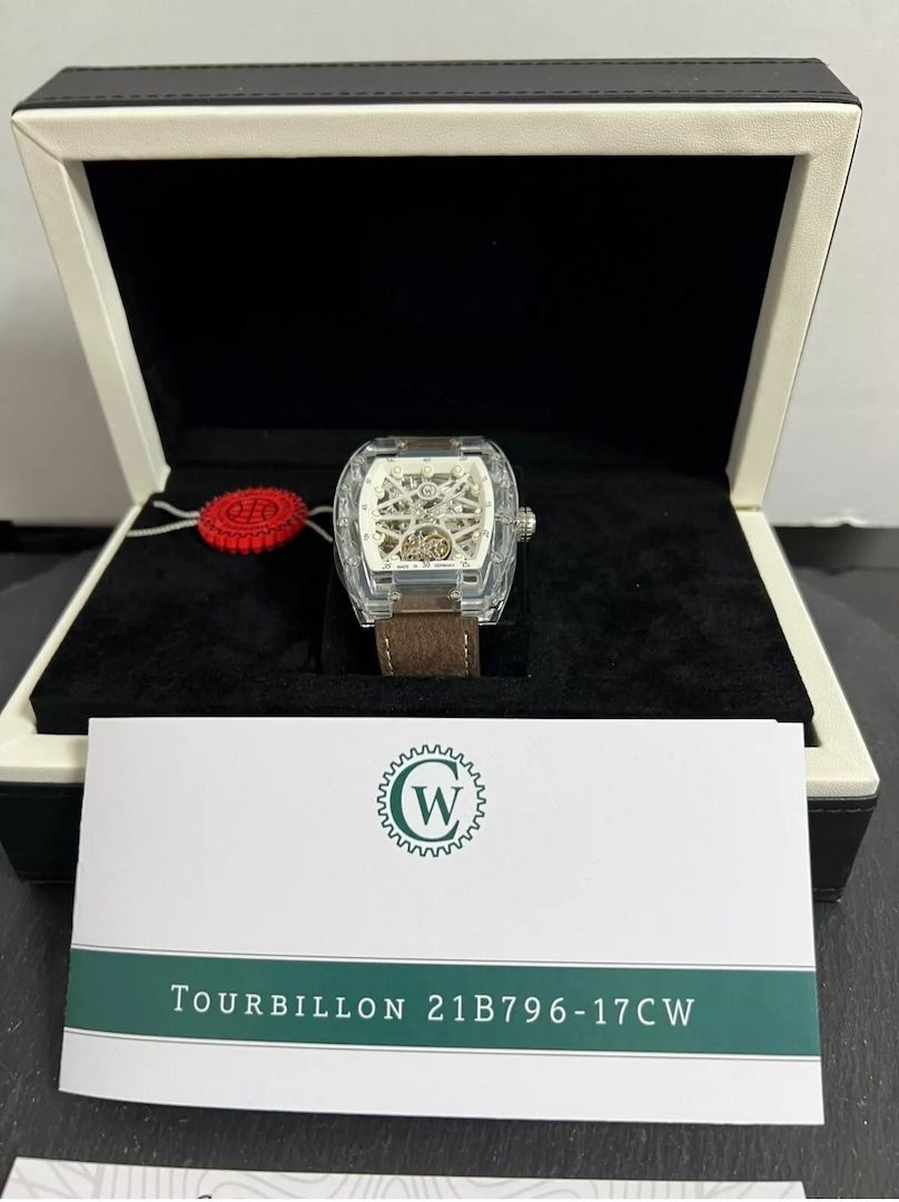 Constantin Weisz Tourbillon Uhr Saphirglas