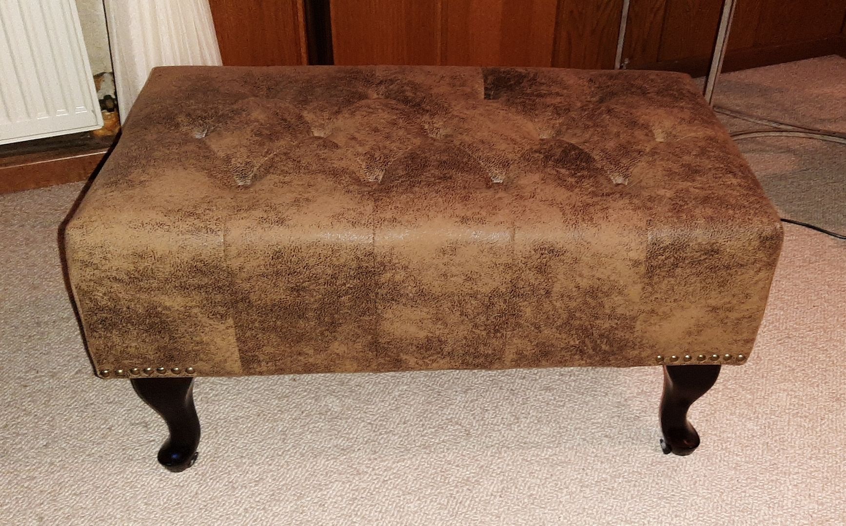 Chesterfieldhocker, neuwertig Chesterfieldhocker, neuwertig