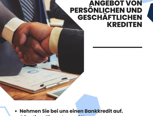 Kreditangebot und Projektfinanzierung