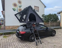 Dachzelt Autodachzelt Zelt Auto Alu Hardcase Schwarz/Grau