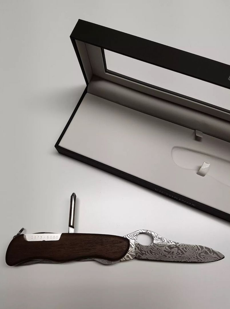 Victorinox Limited Damast Messer 2012 Sammlermesser Damascus