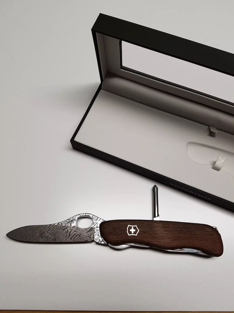 Victorinox Limited Damast Messer 2012 Sammlermesser Damascus