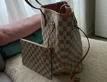 Louis Vuitton Speedy weiße Handtasche, Leder, neu.