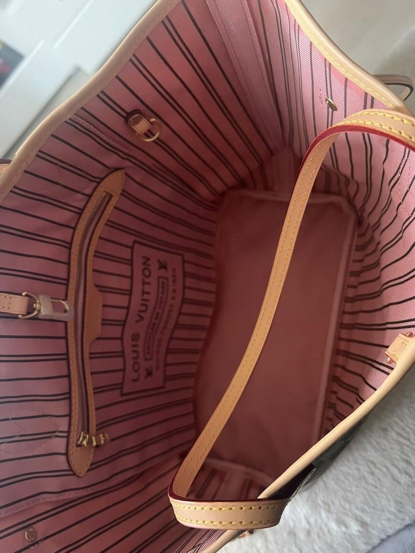 Louis Vuitton Speedy weiße Handtasche, Leder, neu.